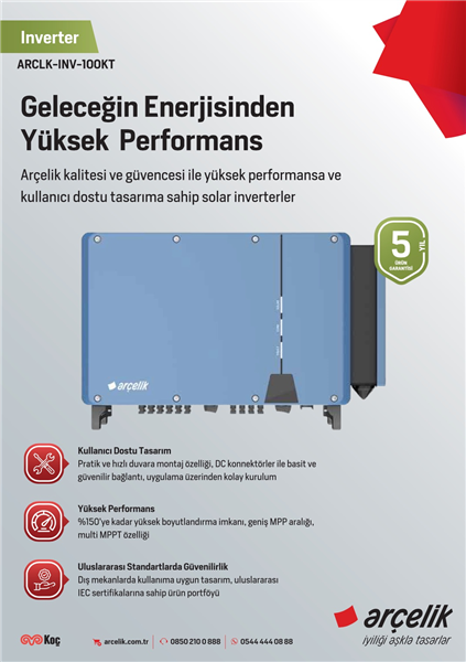 100KW-solar-arcelik-inveter-turkiye-market